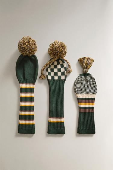 KNIT GOLF CLUB COVER - Multicoloured by Zara - Image 0
