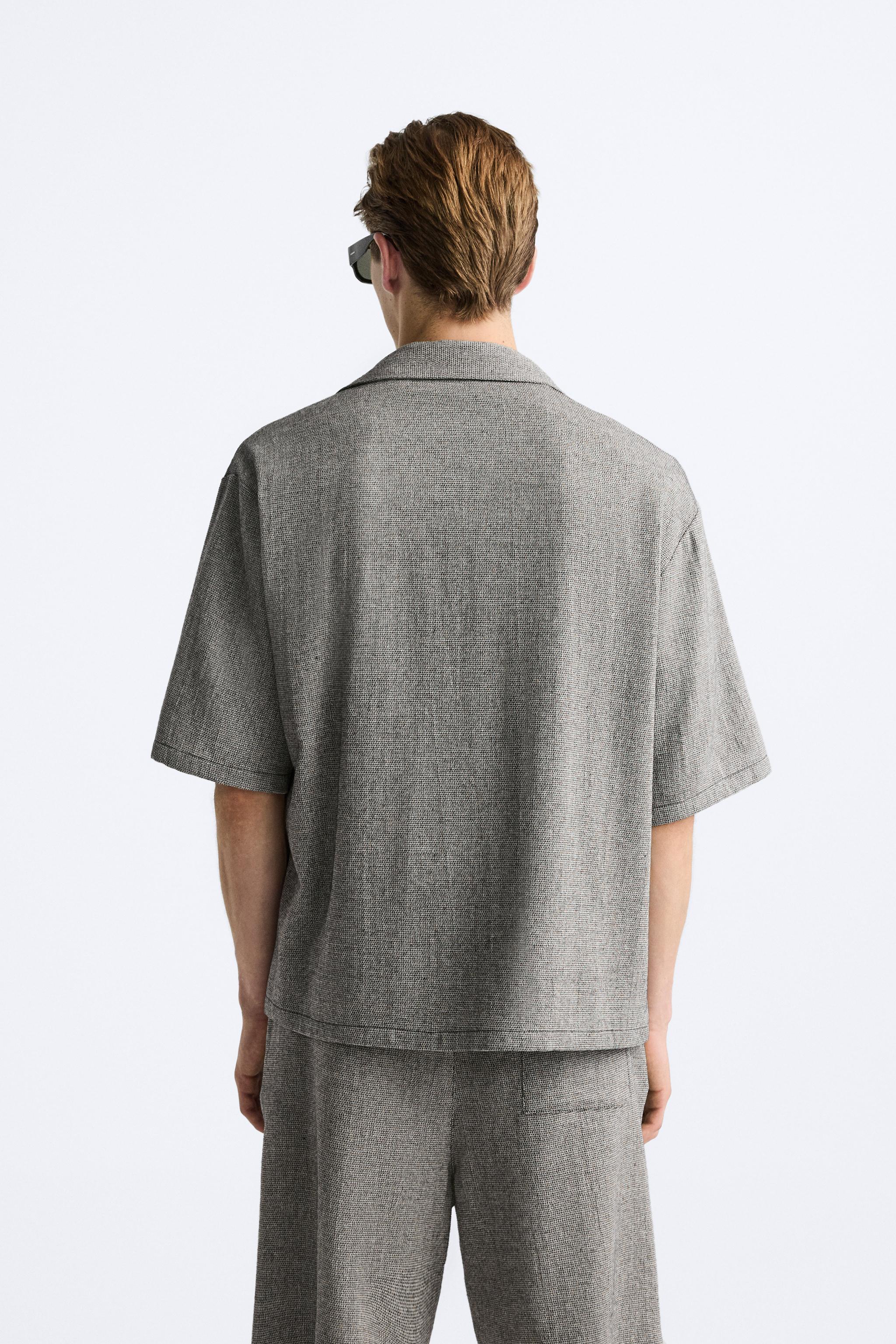 TEXTURED SHIRT - Beige | ZARA Australia