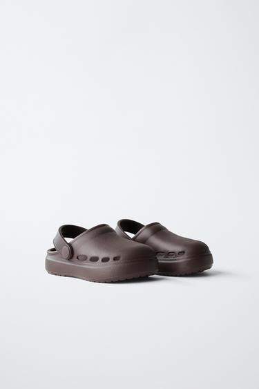 SOCAS COM EFEITO DE CAUCHO - Castanho da Zara