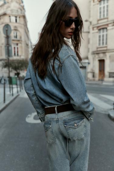 CHEMISE Z1975 DENIM - Bleu moyen de Zara - Image 4