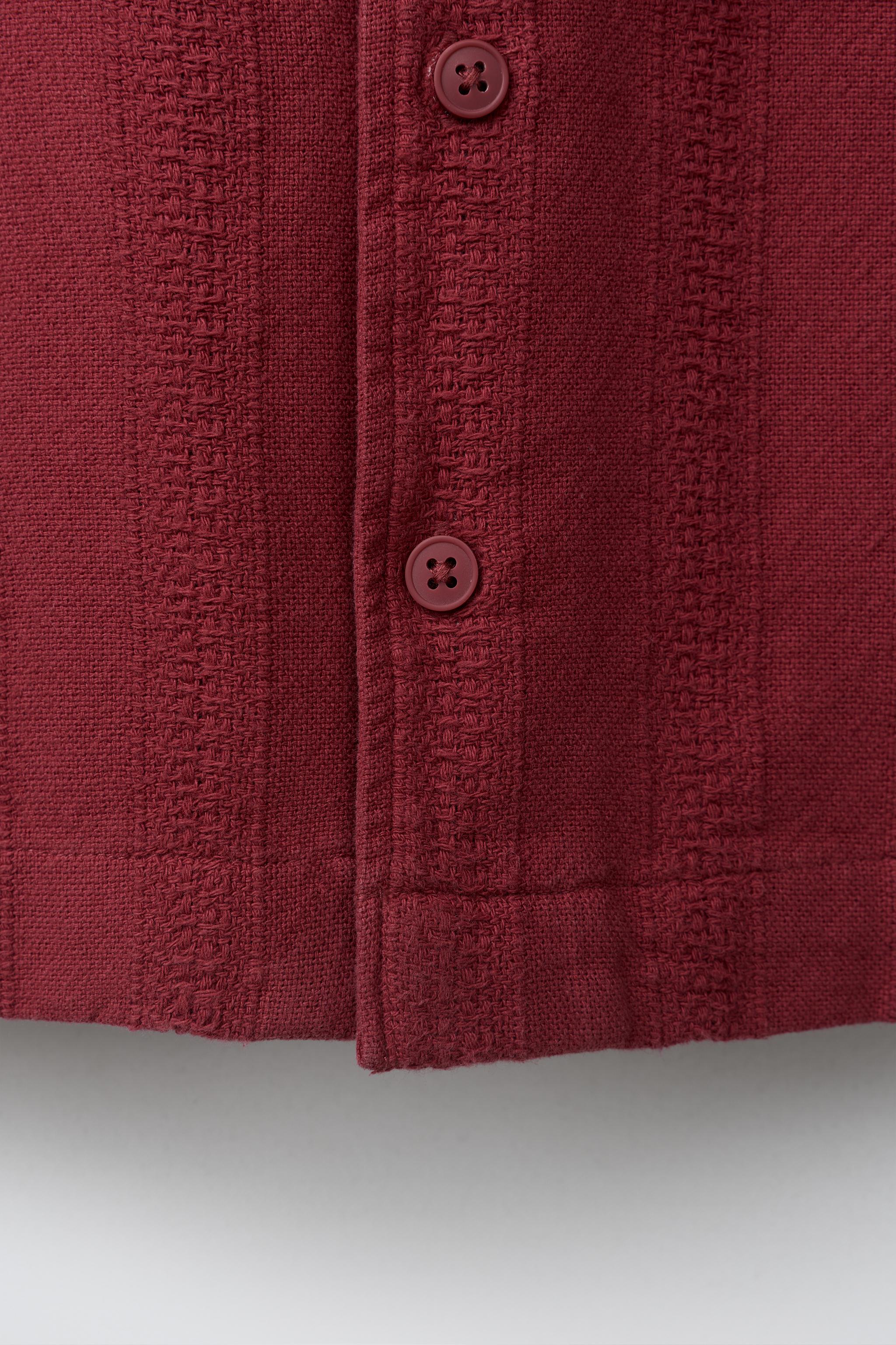 TEXTURED RUSTIC SHIRT