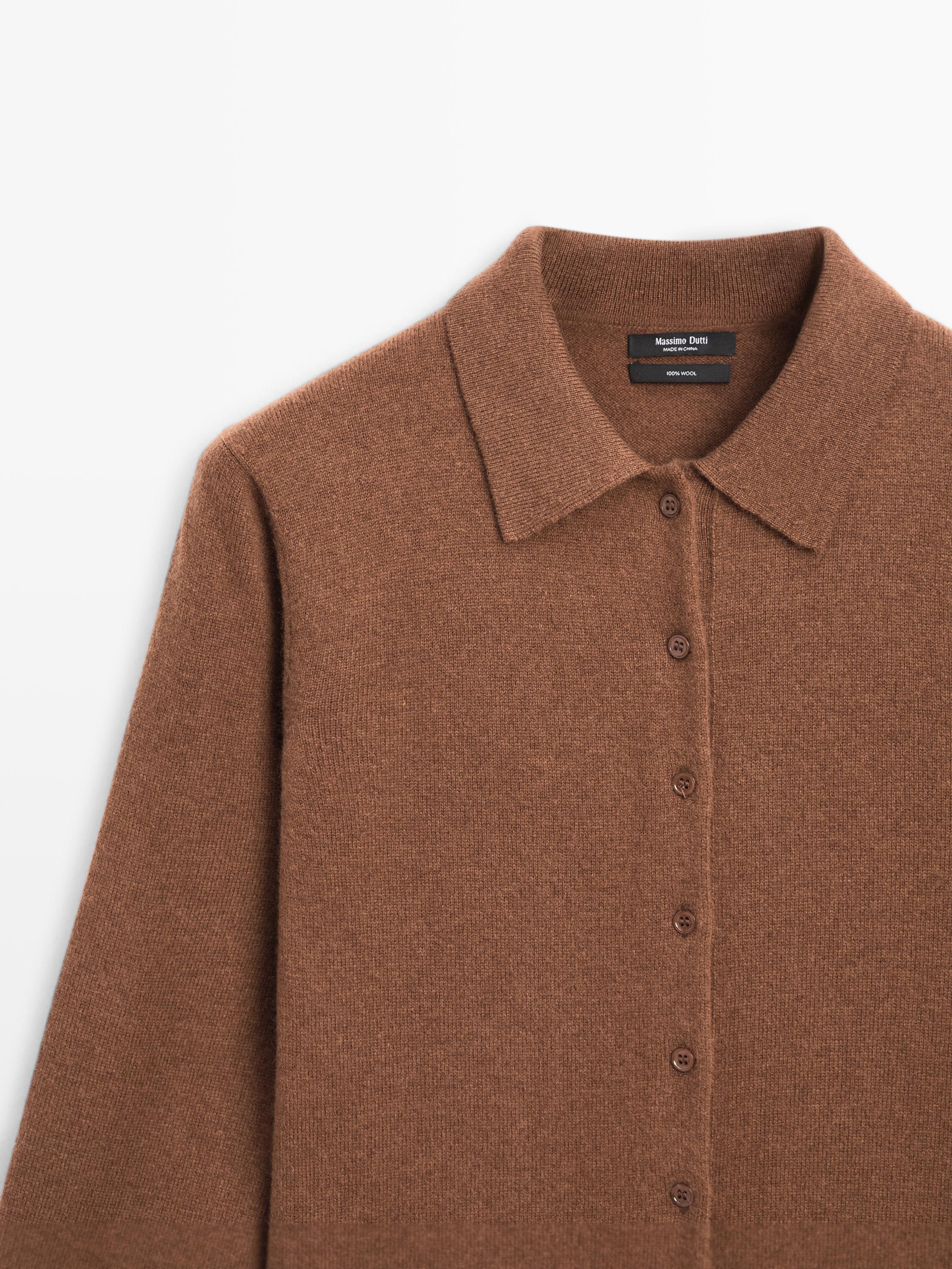 Cardigan en laine