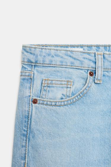 JEAN Z1975 MINI FLARE TAILLE HAUTE - Bleu clair de Zara - Image 7