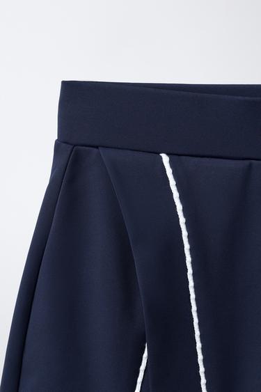 JUPE-SHORT SPORT - Bleu marine de Zara - Image 2