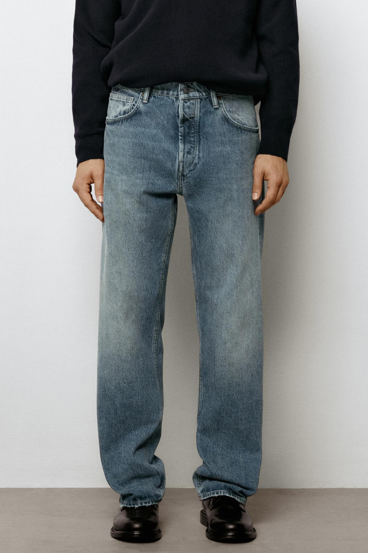 Wide-leg jeans — Indigo