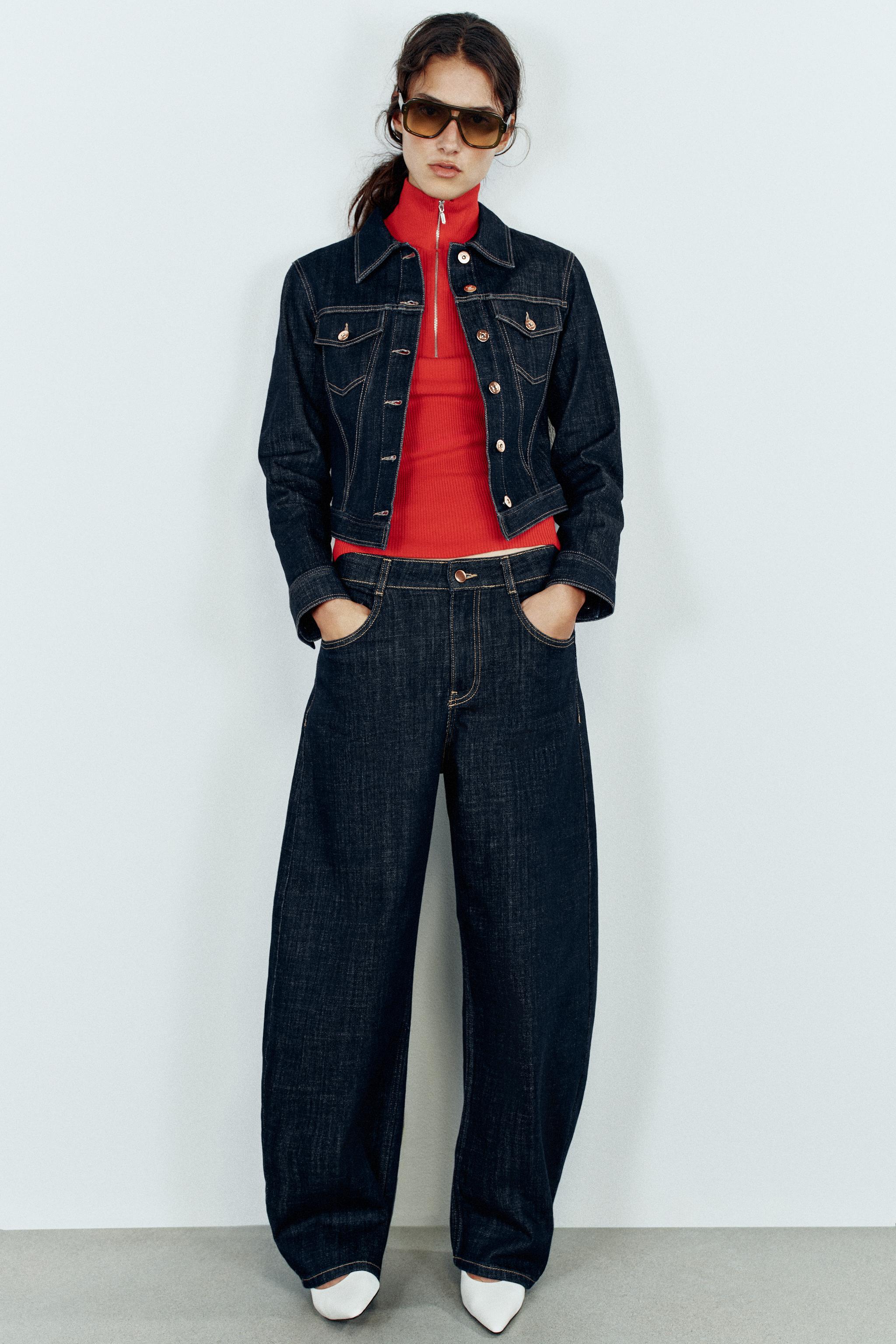 Zara Z1975 DENIM SÜET CEKET