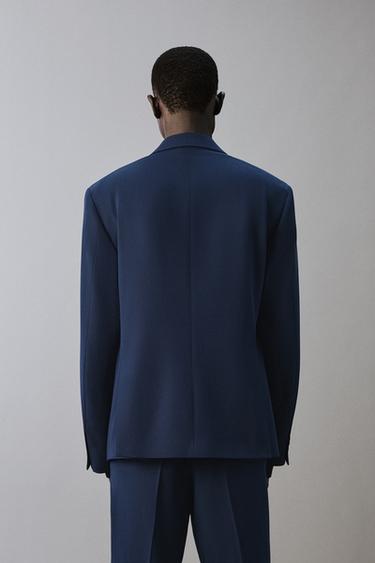 VESTE DE COSTUME CONFORT - Bleu encre de Zara - Image 2