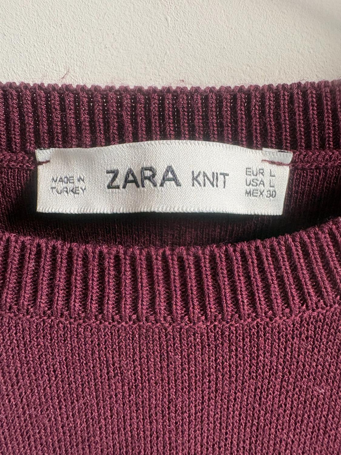 SWEATER WITH CONTRASTING TRIMS - Image 3