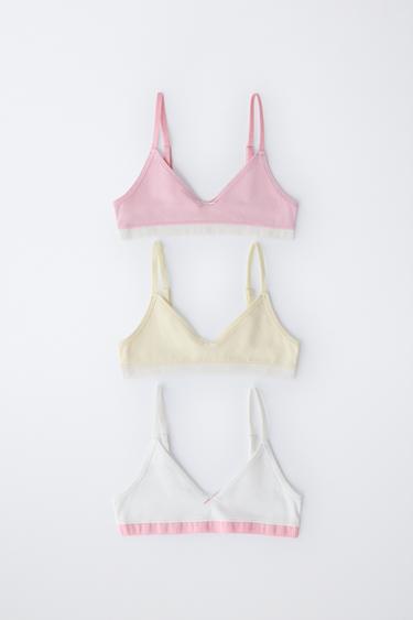 9-14 ANS/ LOT DE TROIS TOPS CONTRASTE - Multicolore de Zara - Image 3