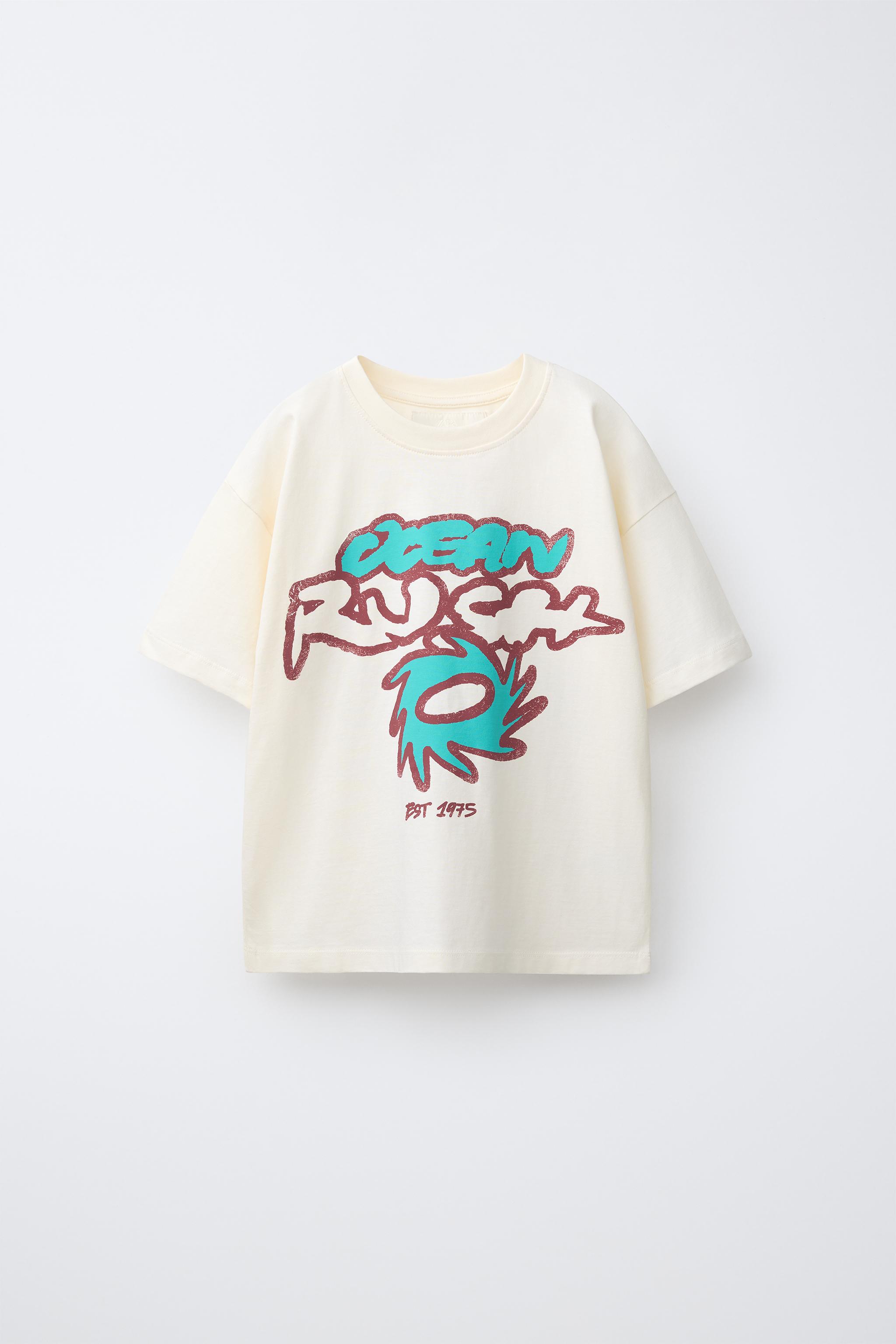 PRINTED T-SHIRT — White