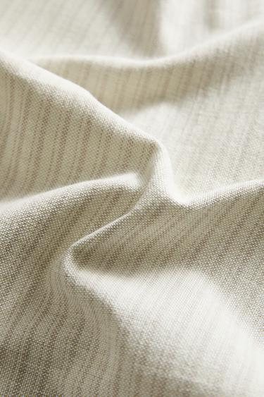 LOT SERVIETTES RAYURES OVERLOCK (LOT DE 2) - VERDÂTRE de Zara - Image 3