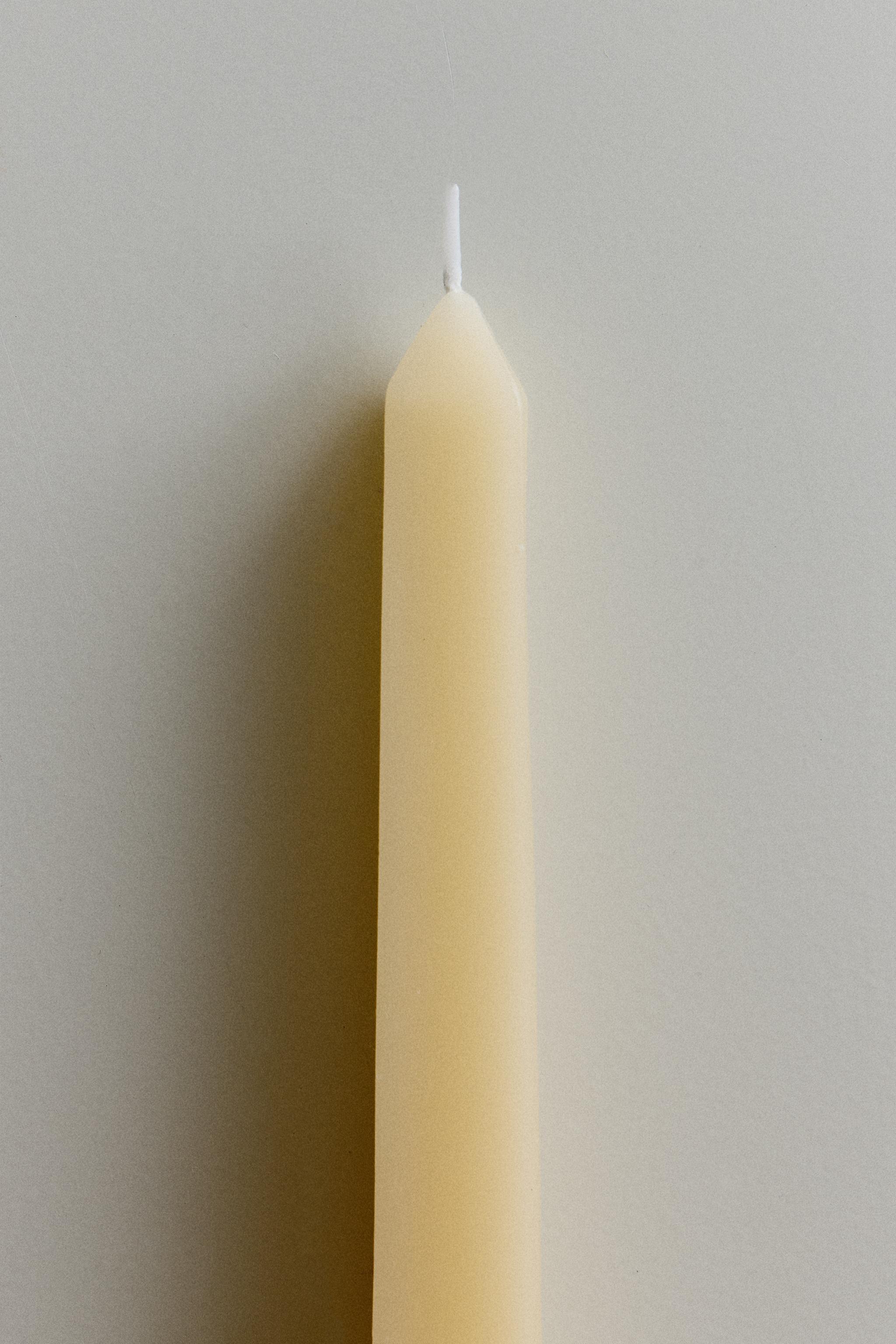 PACK BOUGIES DÉCORATIVES CARRÉES (LOT DE 2)