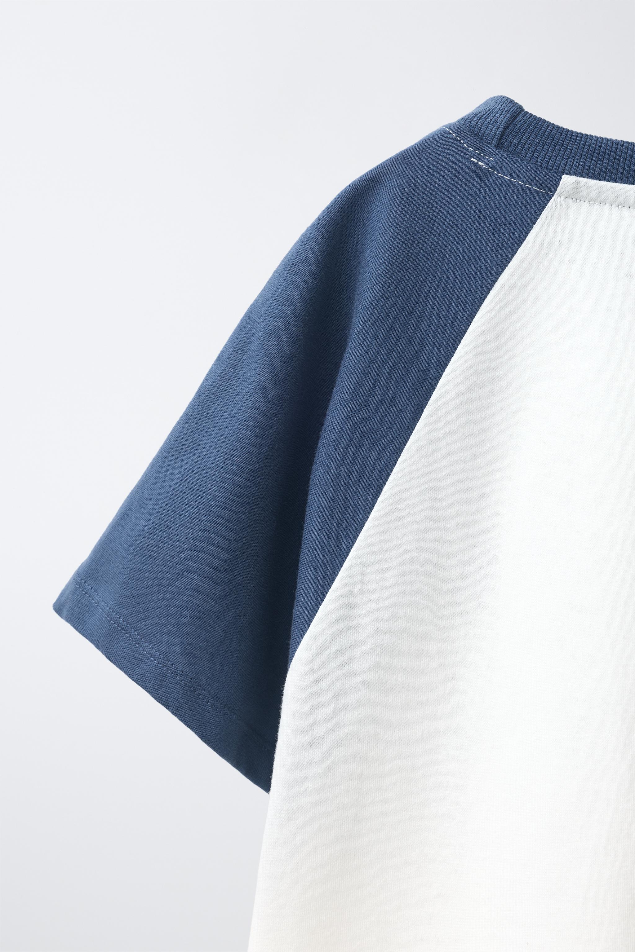 Детские футболки Zara HEART RAGLAN T-SHIRT — фото 4