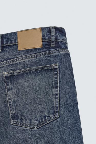 JEANS STRAIGHT ANKLE FIT - Indigo de Zara - Image 9