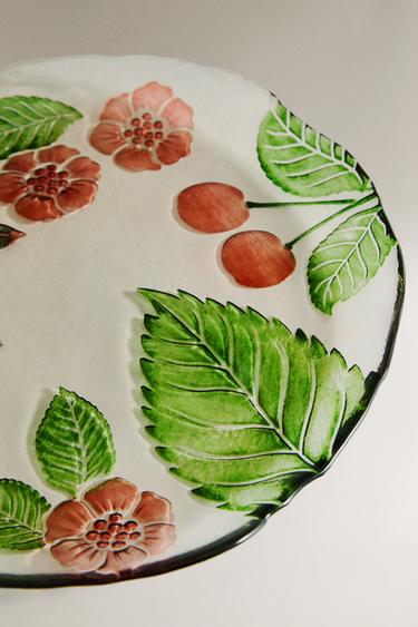 FLORAL DESSERT PLATE - 990 by Zara - Image 2