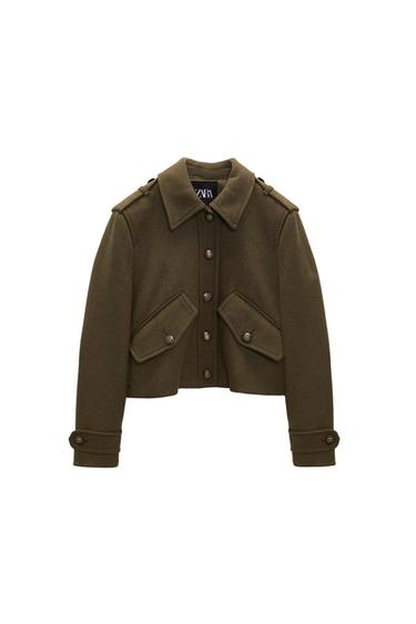 WOOL BLEND JACKET