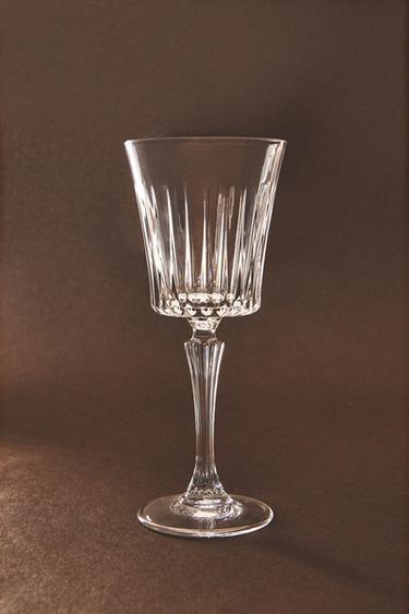 ENGRAVED CRYSTALLINE WATER GLASS - 990 by Zara - Image 3