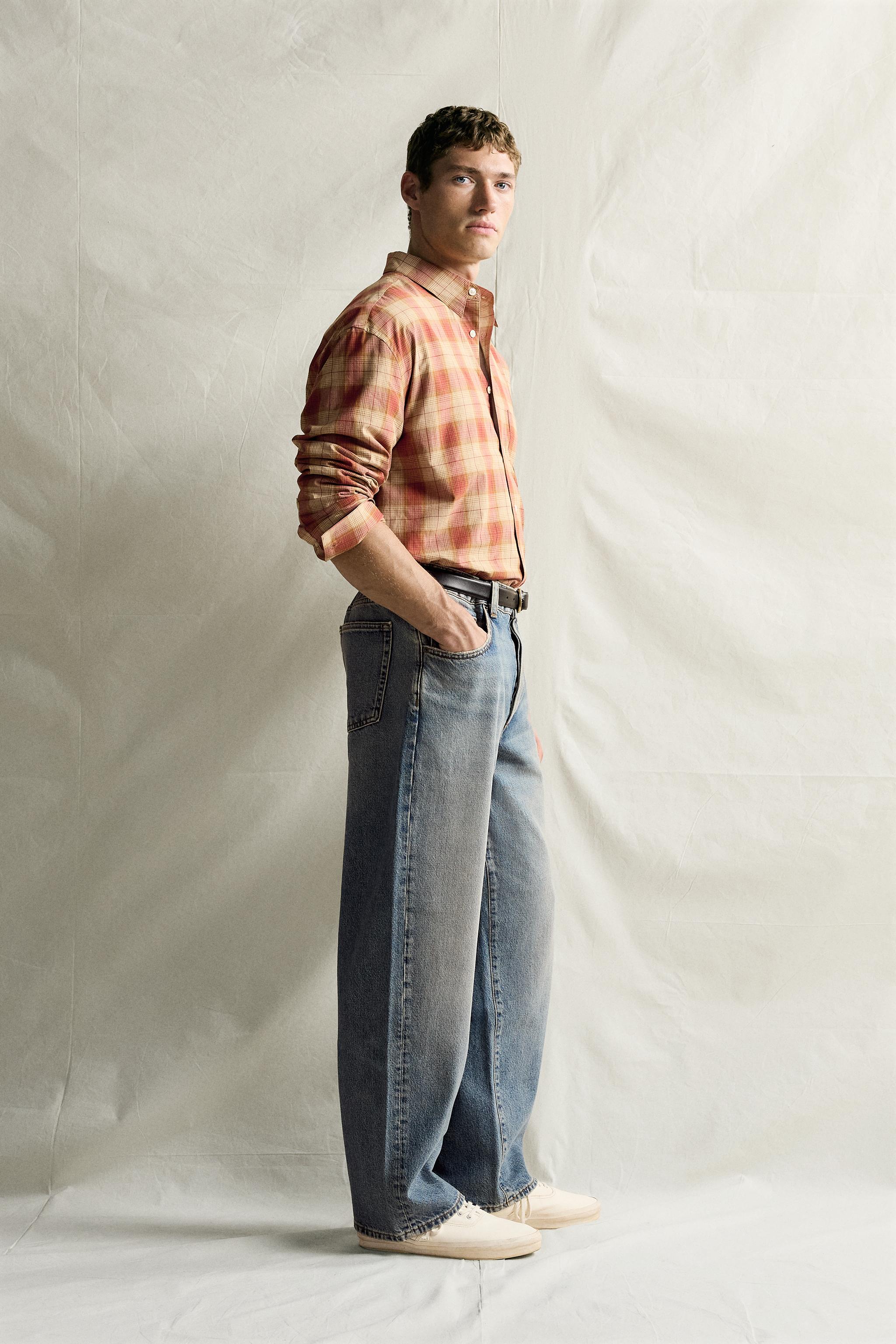 COTTON-SILK CHECK SHIRT