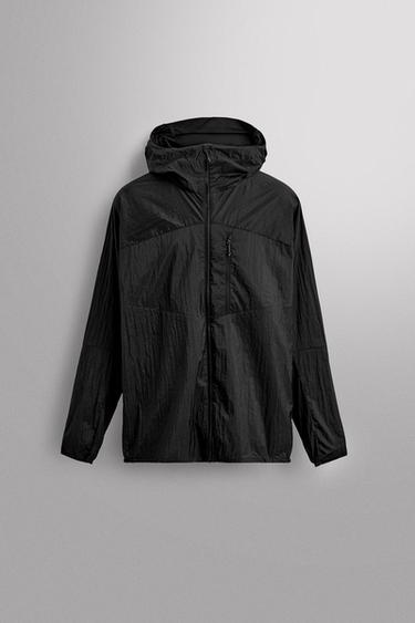 WINDBREAKER JACKET - Black by Zara