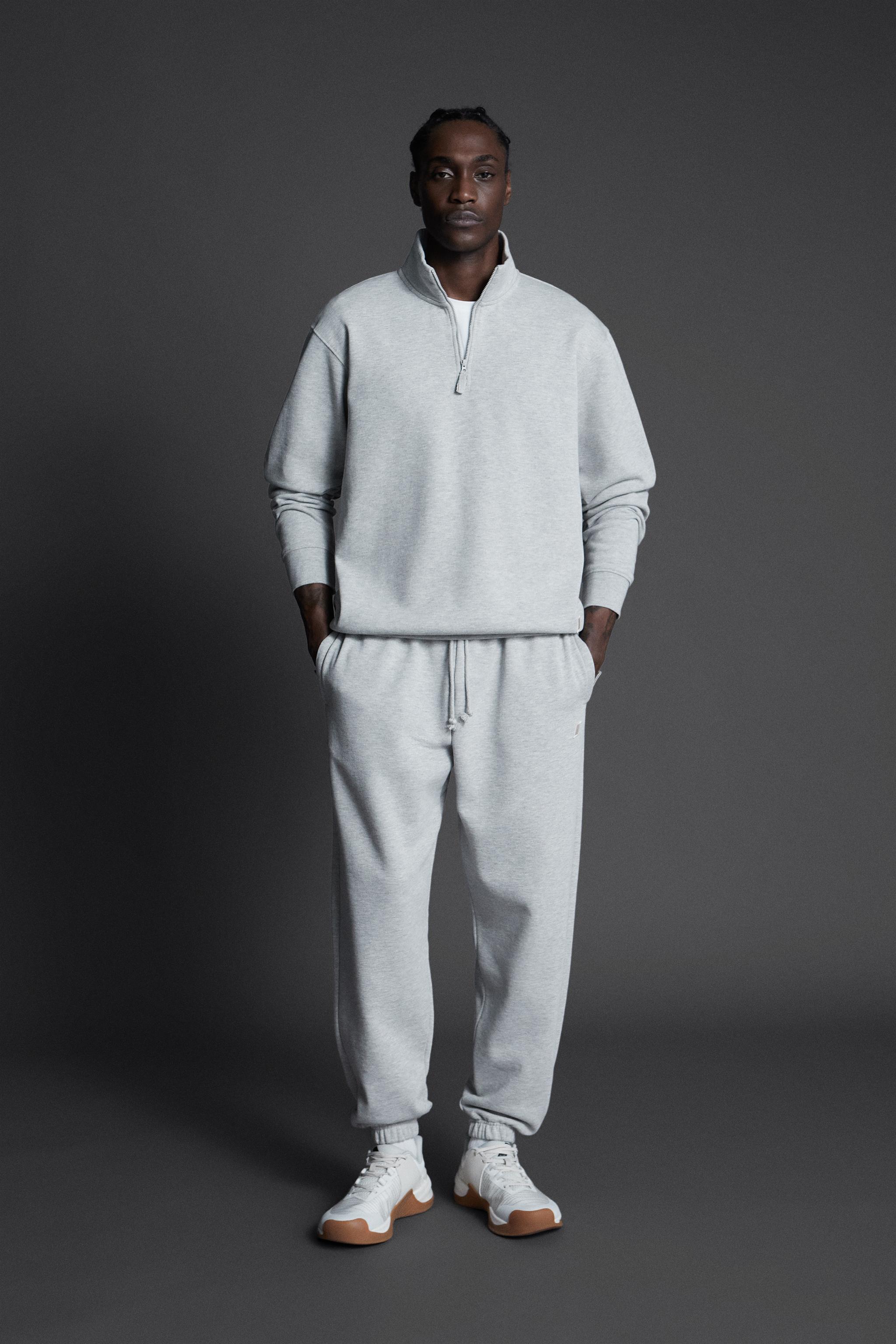 Zara store man tracksuit