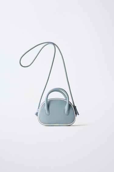 MINI TRIM CROSSBODY BAG - Blue by Zara - Image 4
