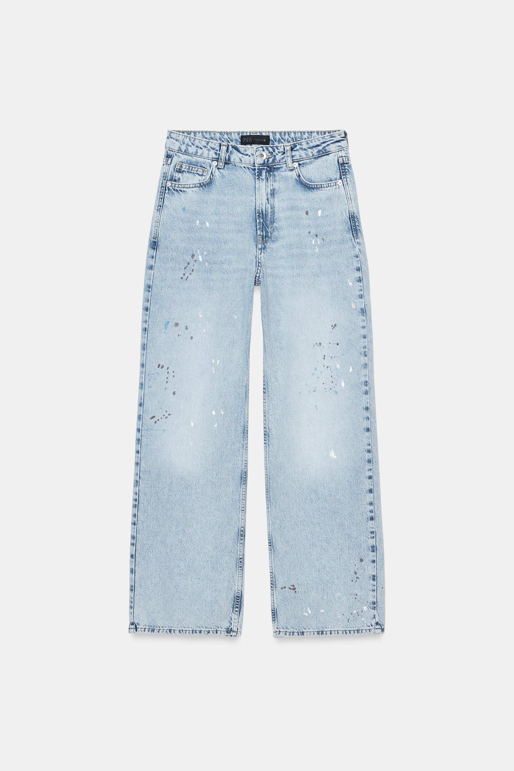 JEAN Z1975 LOOSE TAILLE NORMALE EFFET PEINTURE