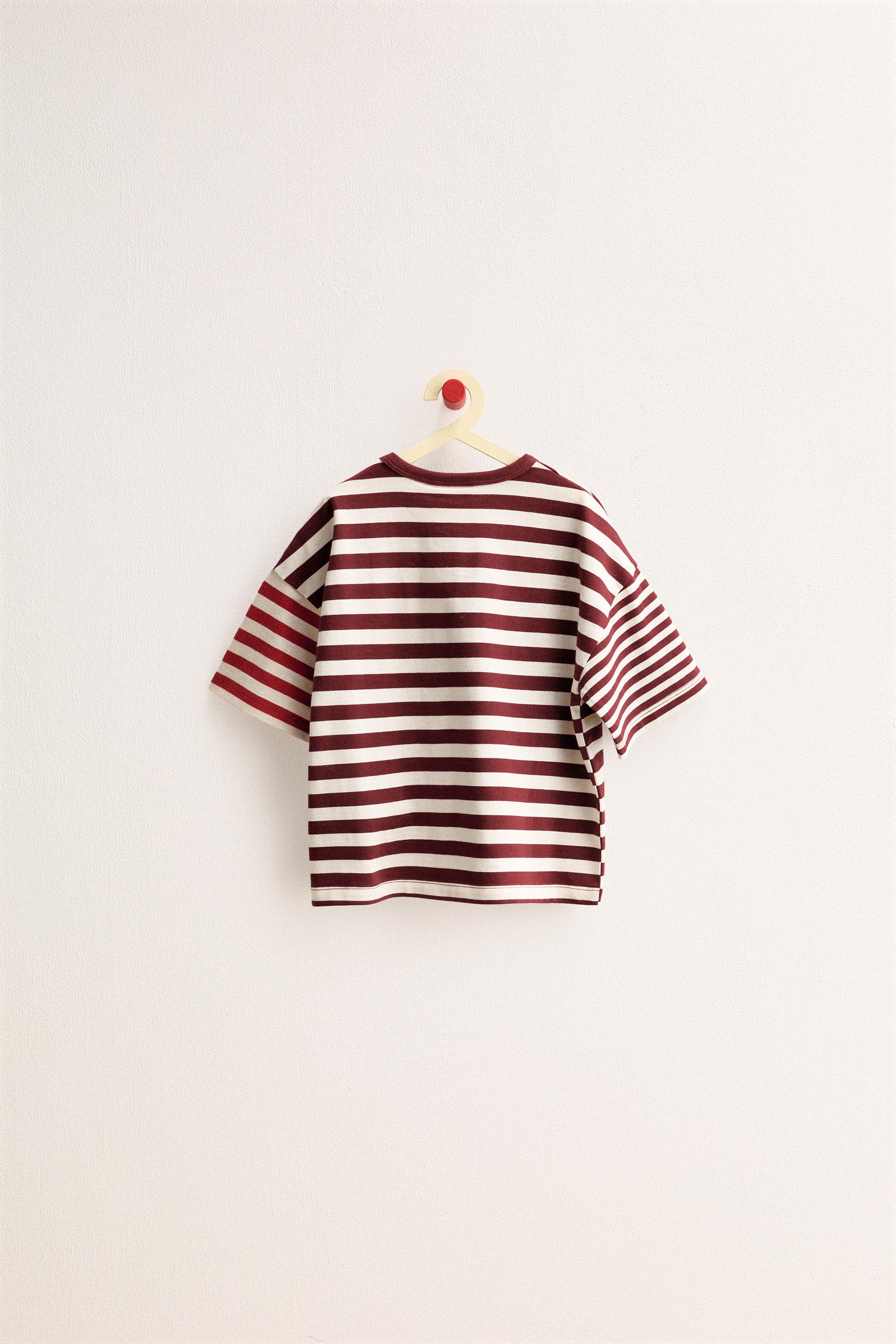 ZARA TIMELESS - T-SHIRT À RAYURES