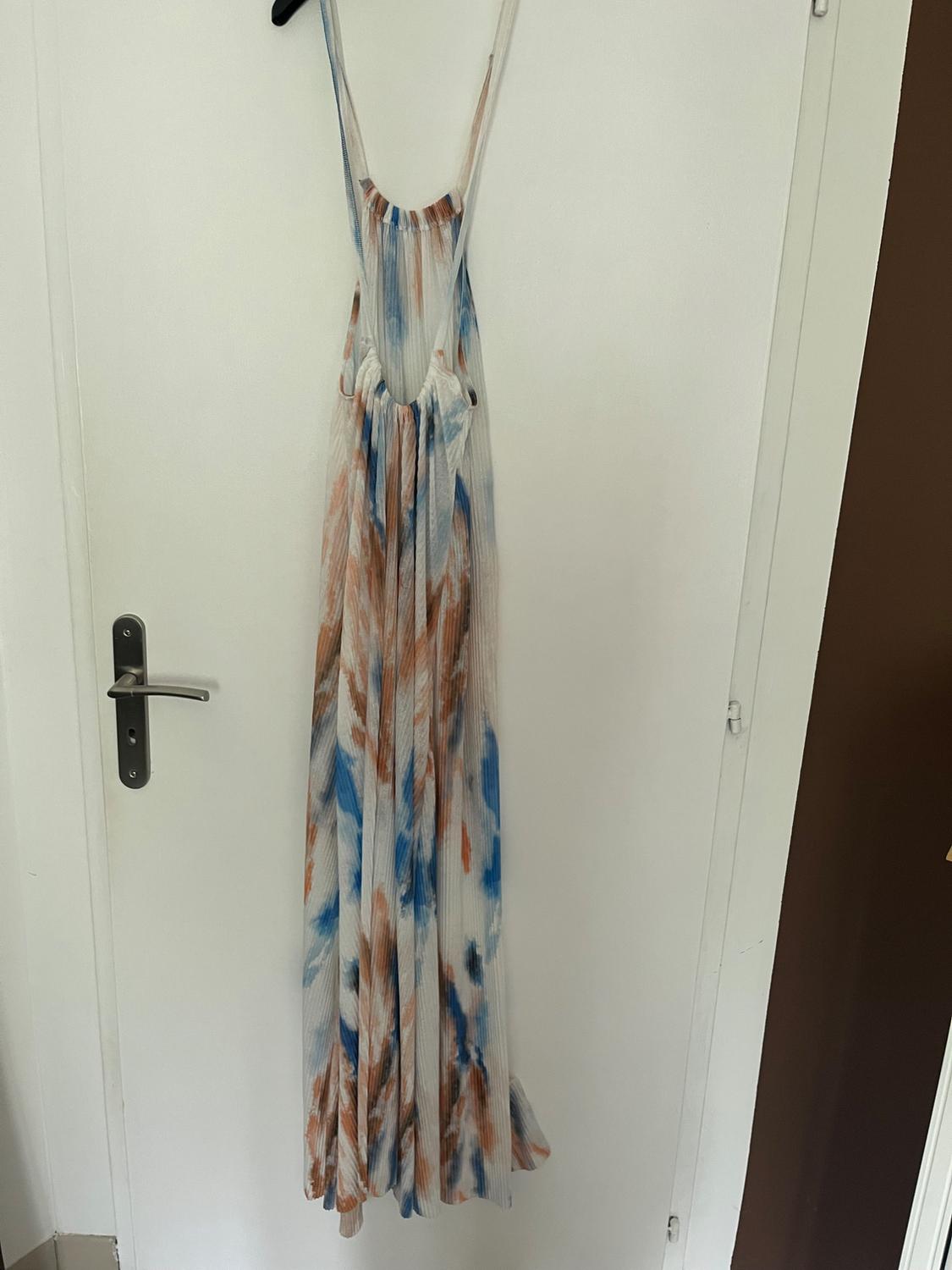 PLEATED PRINTED DRESS - Image 2