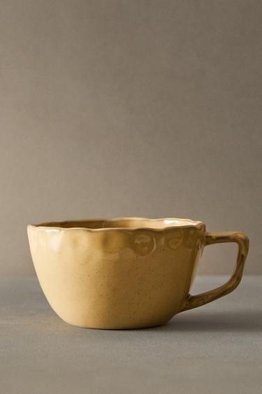 TASSE GRÈS MOTIFS - Beige / Marron clair de Zara - Image 5