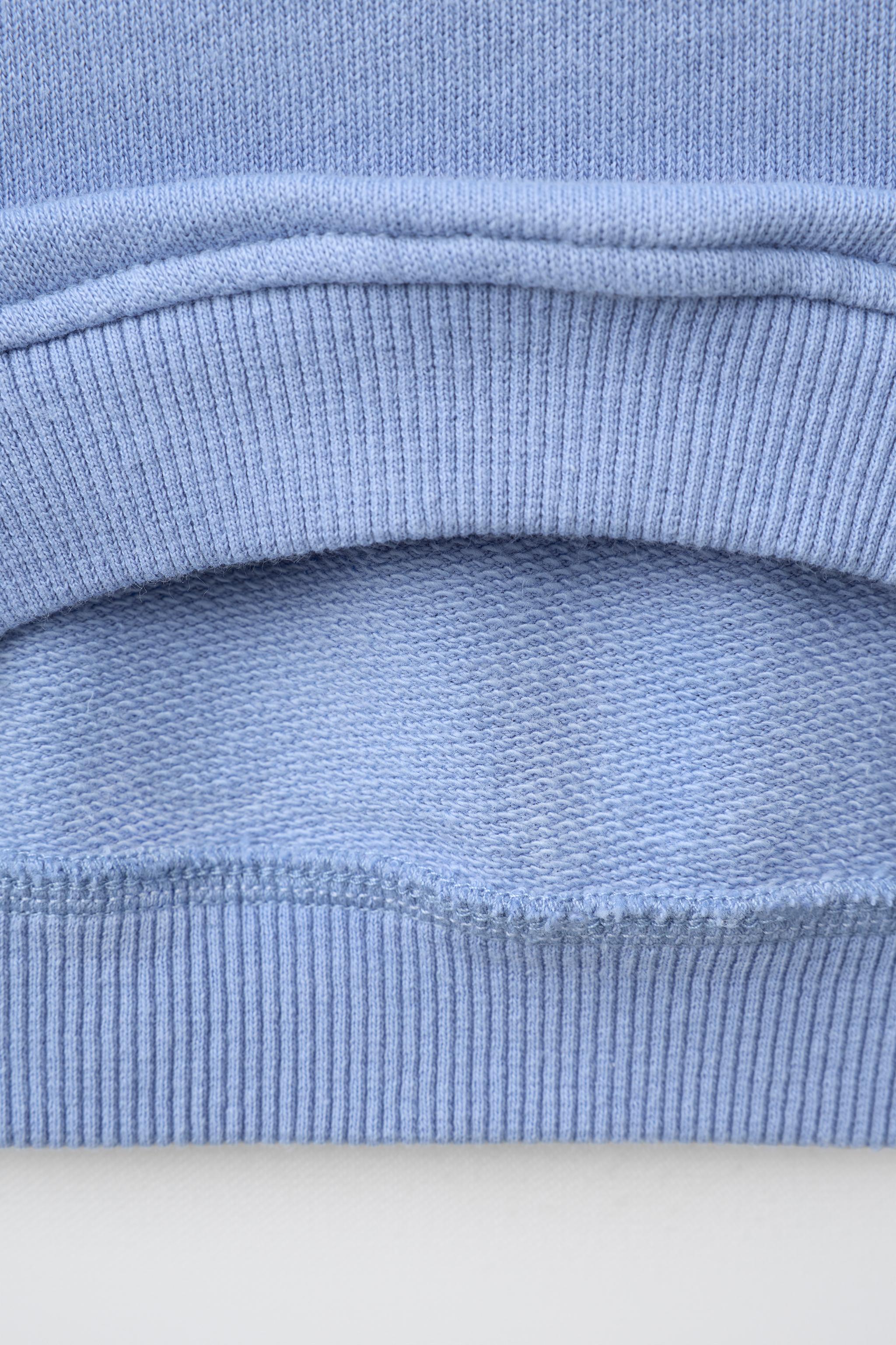 Детские худи Zara PATCHWORK HOUSE SWEATSHIRT — фото 4