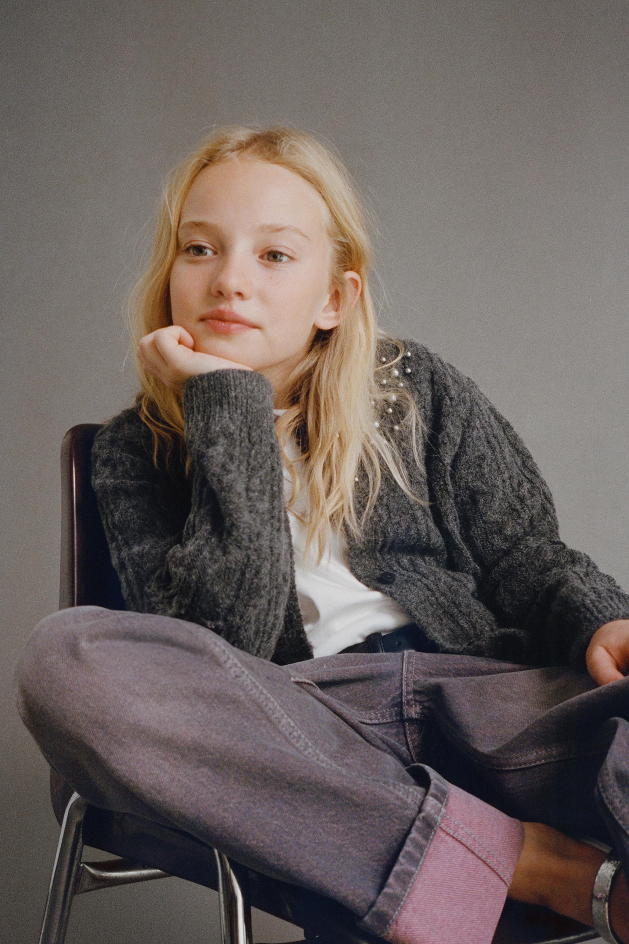 WASHED EFFECT STRAIGHT LEG JEANS