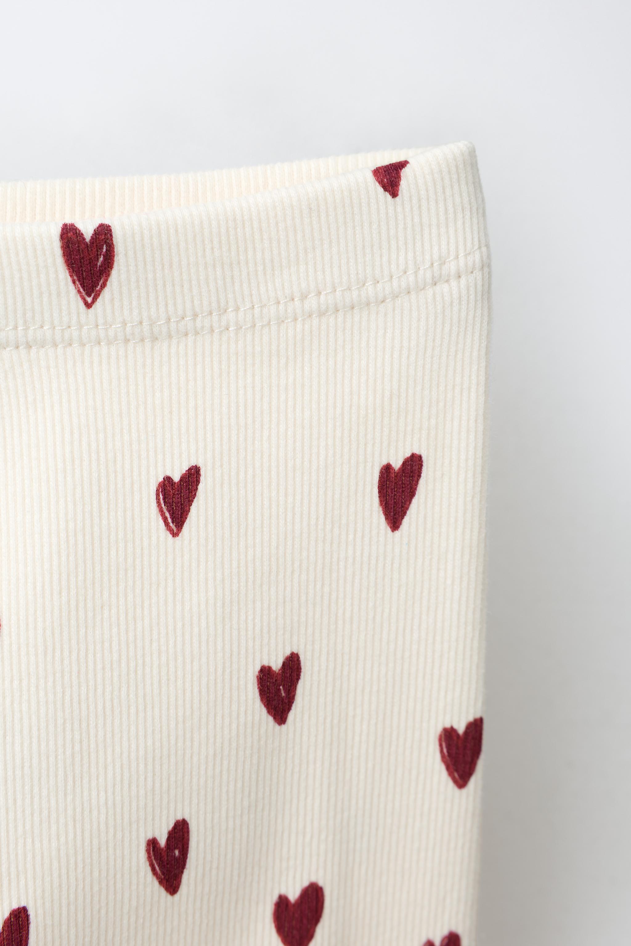 HEART SWEATSHIRT AND LEGGING SET
