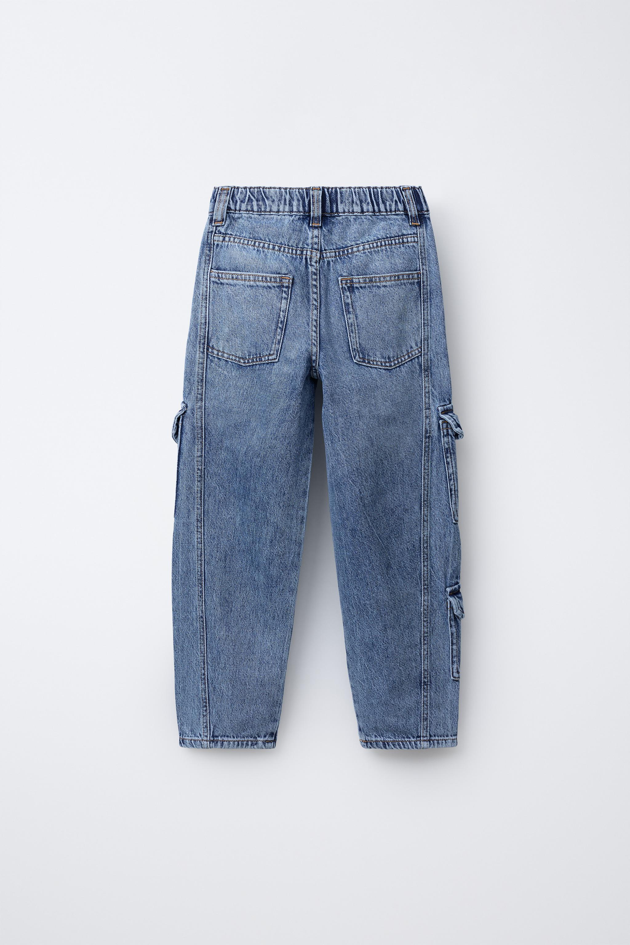 MULTI-CARGO JEANS - Blue | ZARA United States