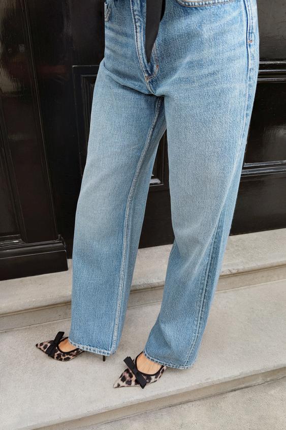 ZAPATO TACÓN ESTAMPADO LAZO - Multicolor de Zara - Imagen 0