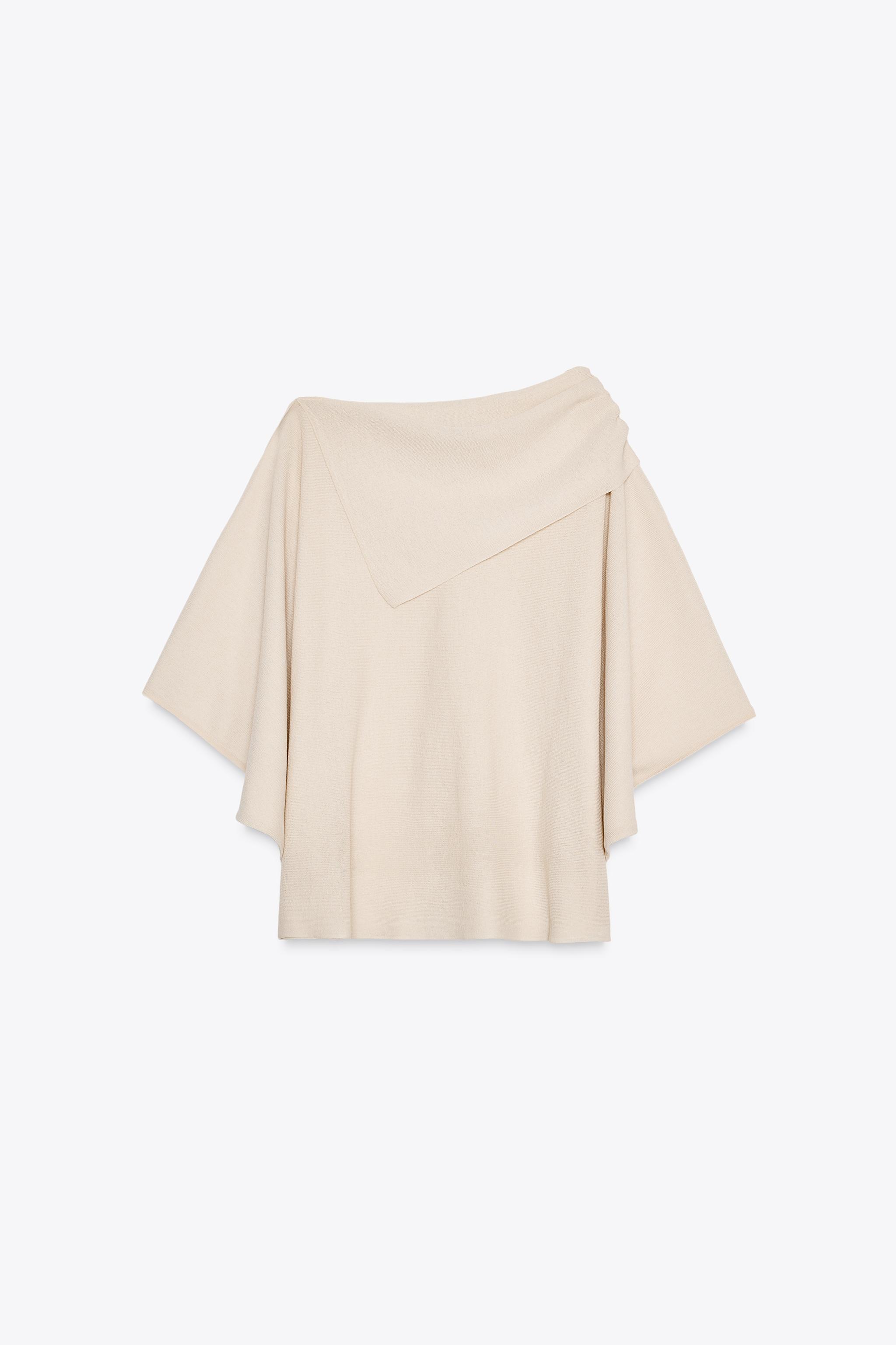 SMOOTH KNIT LAYER TOP - Sand | ZARA United States