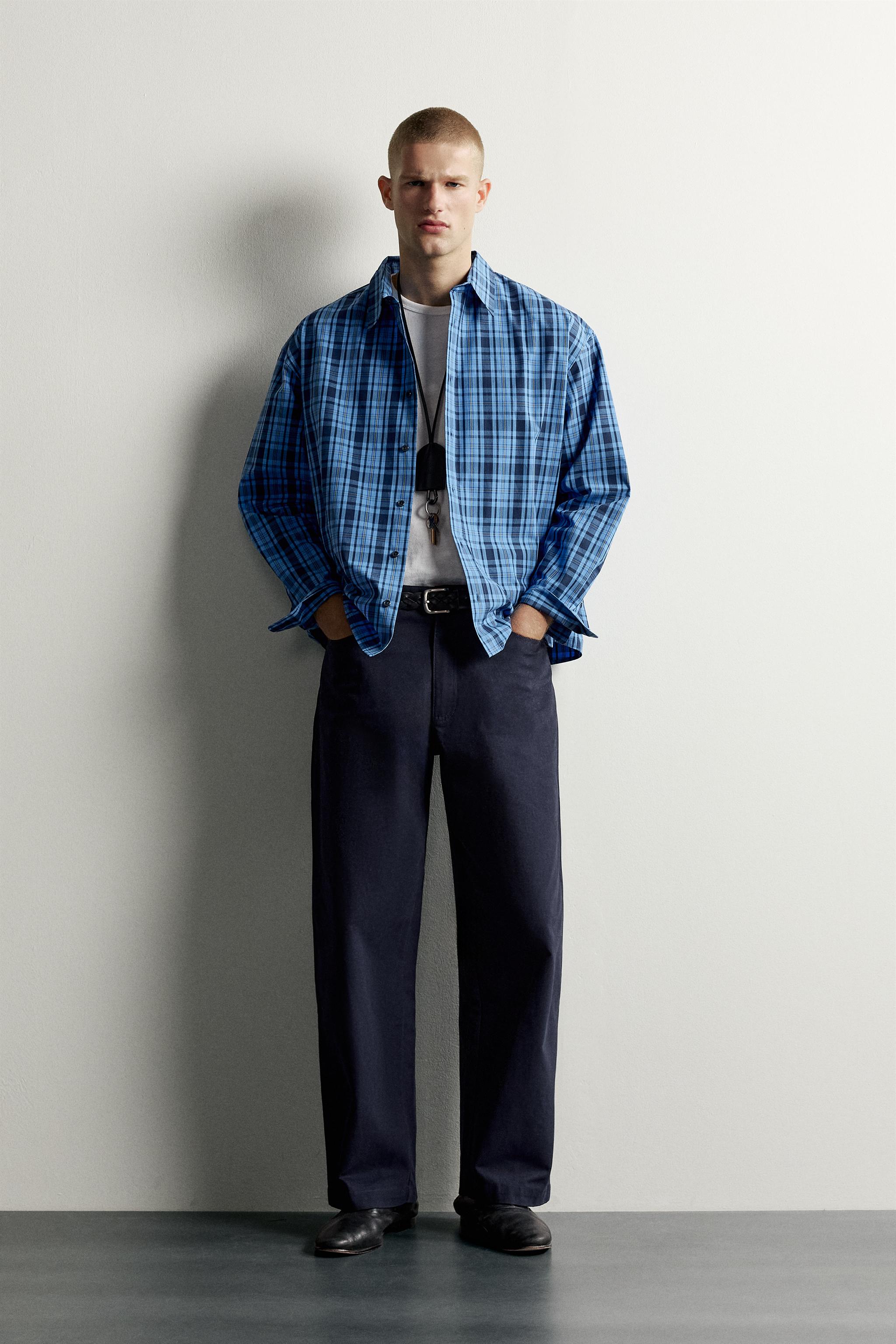 CHEMISE RELAXED FIT À CARREAUX