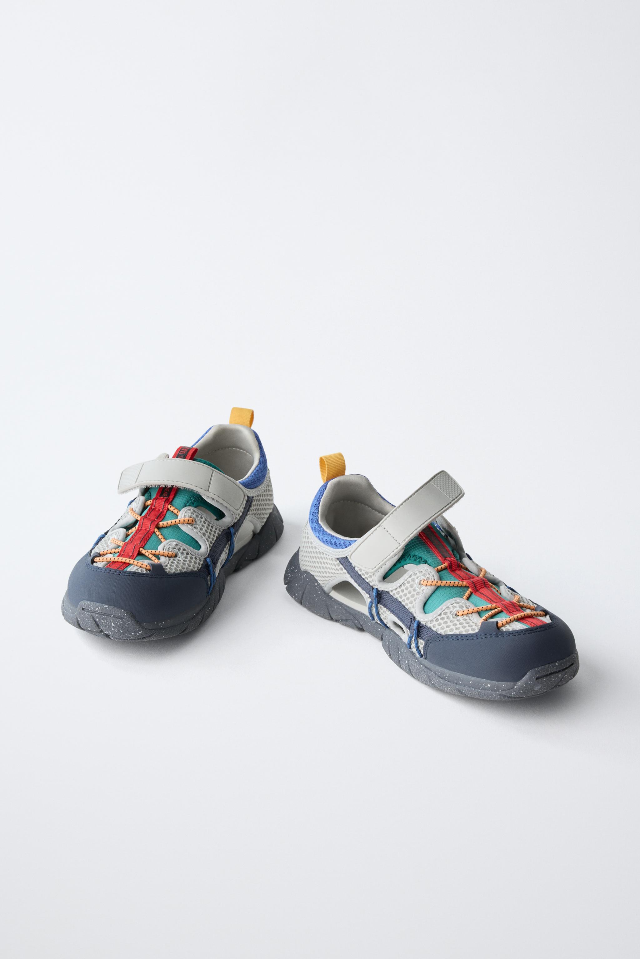 Детские кроссовки Zara BAREFOOT SNEAKERS WITH CUTOUTS — фото 5