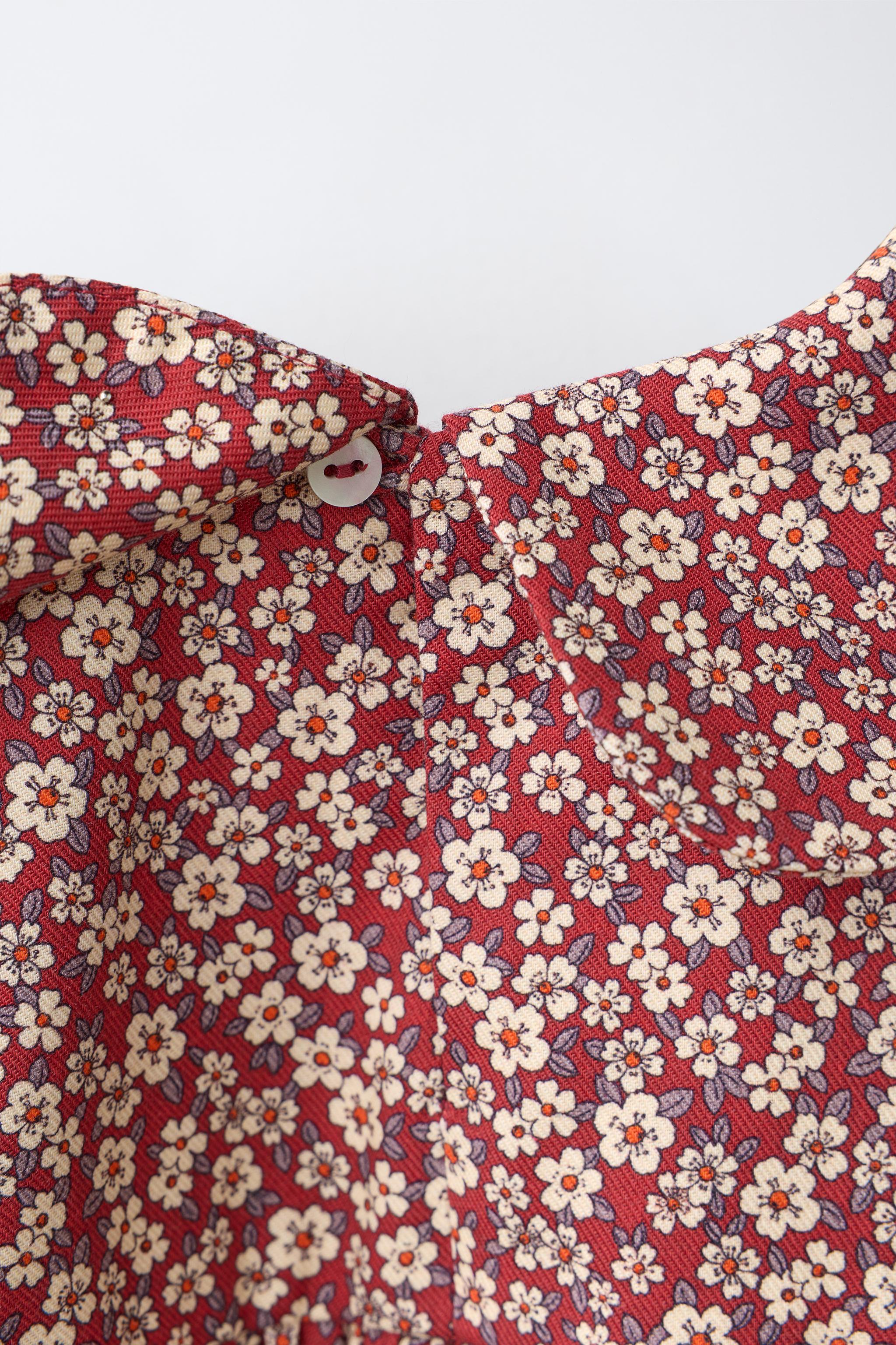 FLORAL PRINT DRESS
