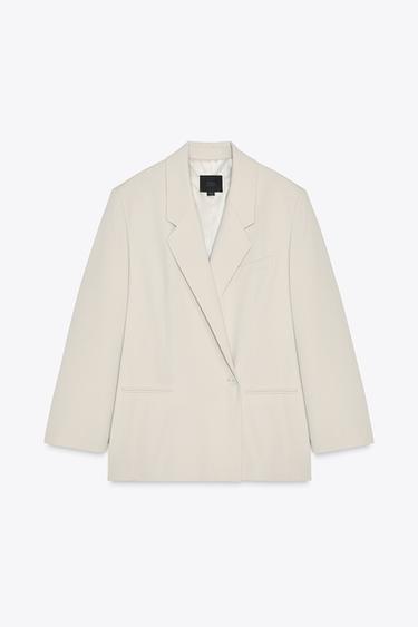 OVERSIZE BLAZER - Light grey by Zara