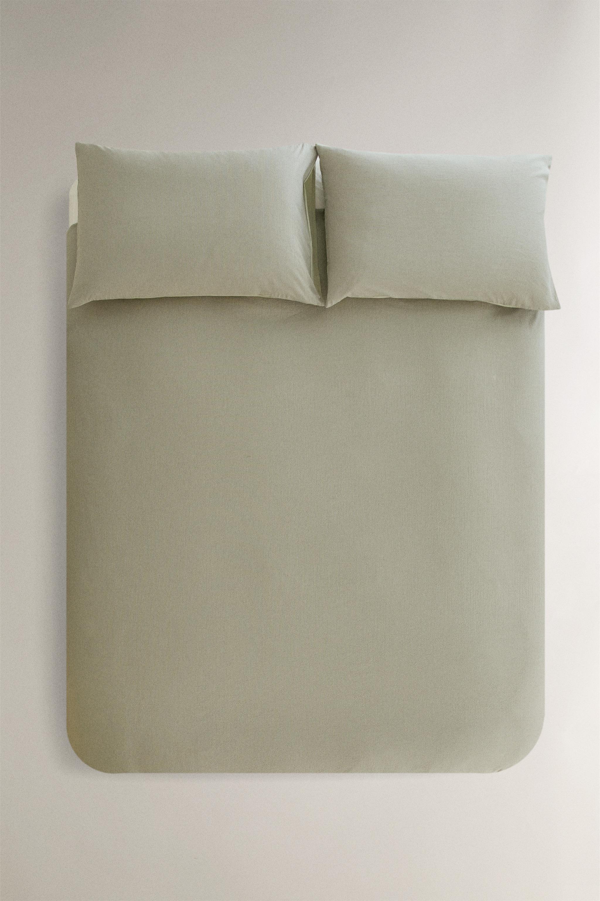 STRIPED SEERSUCKER DUVET COVER
