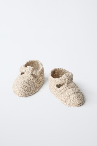 CHAUSSONS SANDALES - Blanc écru de Zara - Image 2