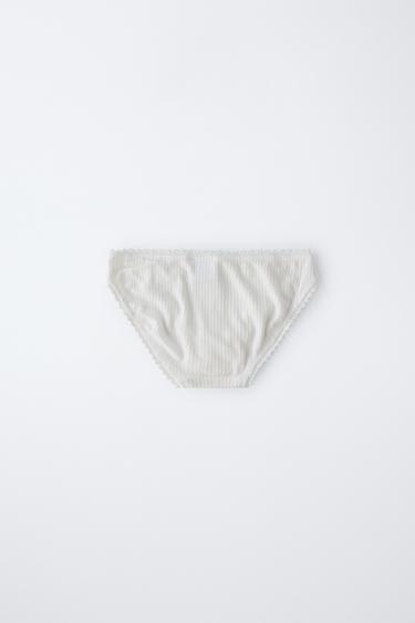 AGES 6-14/ 3-PACK OF LACE BRIEFS - Multicoloured by Zara - Image 3