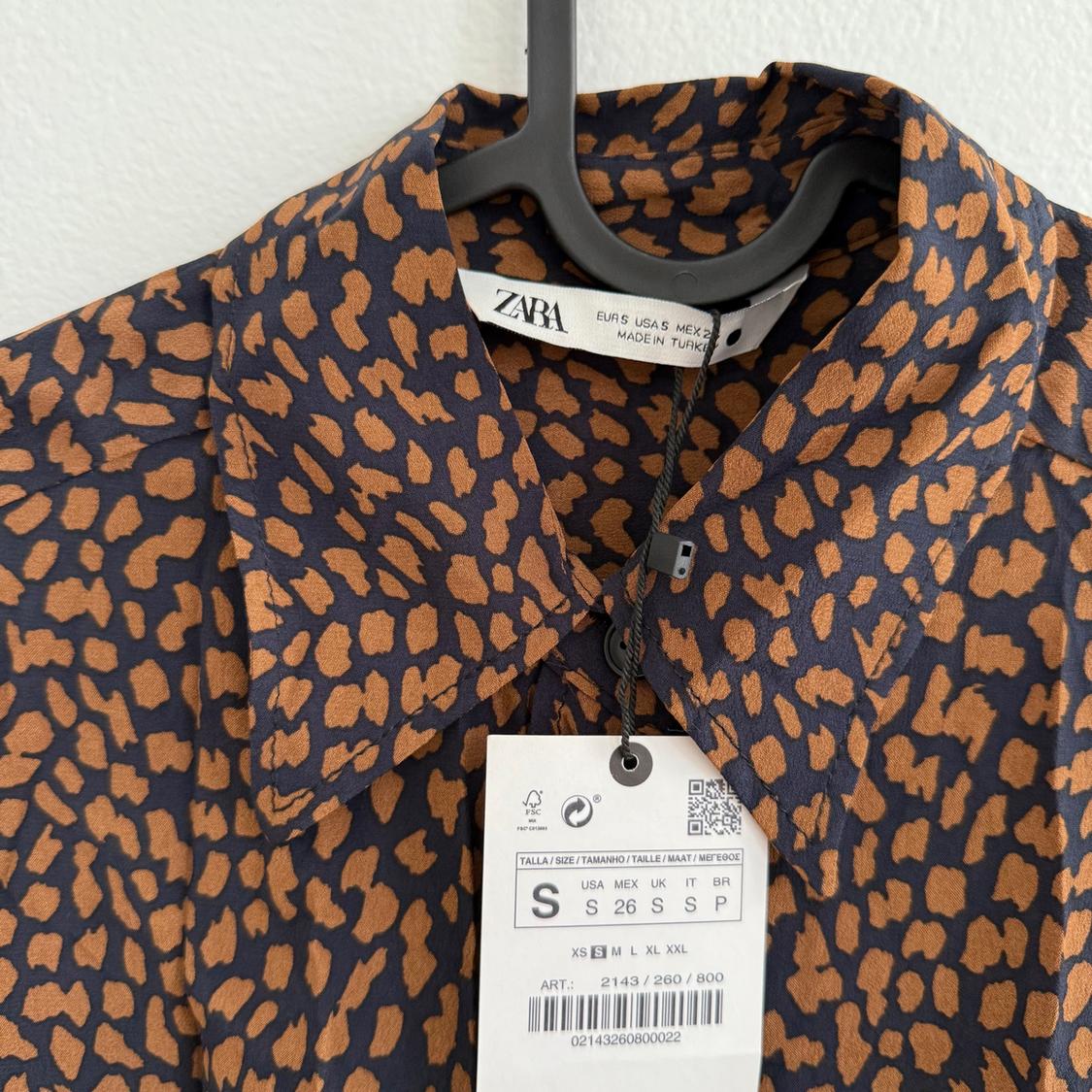 FLOWY PRINTED BLOUSE - Image 4