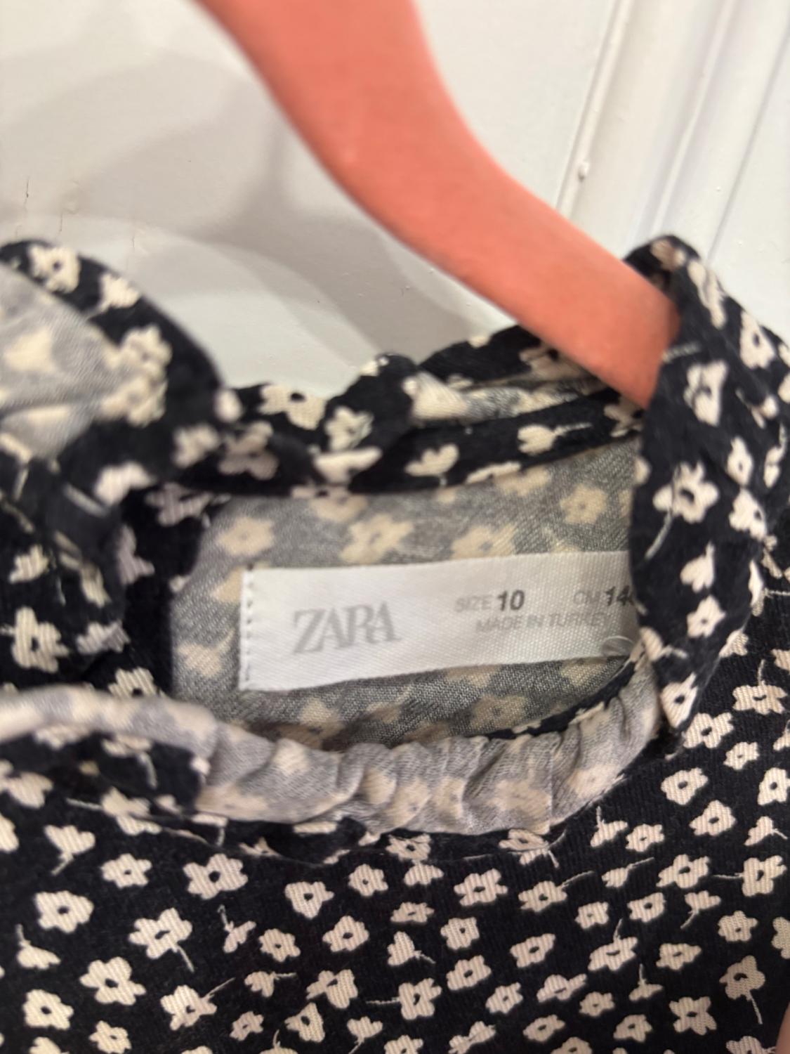 FLORAL PRINT DRESS WITH RUFFLED DETAIL - Image 3
