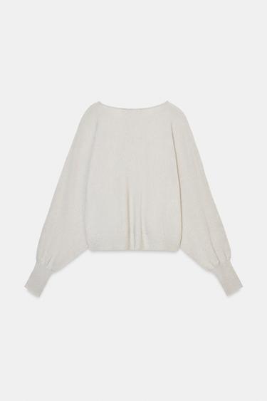 WRAP KNIT CARDIGAN - Stone by Zara - Image 7