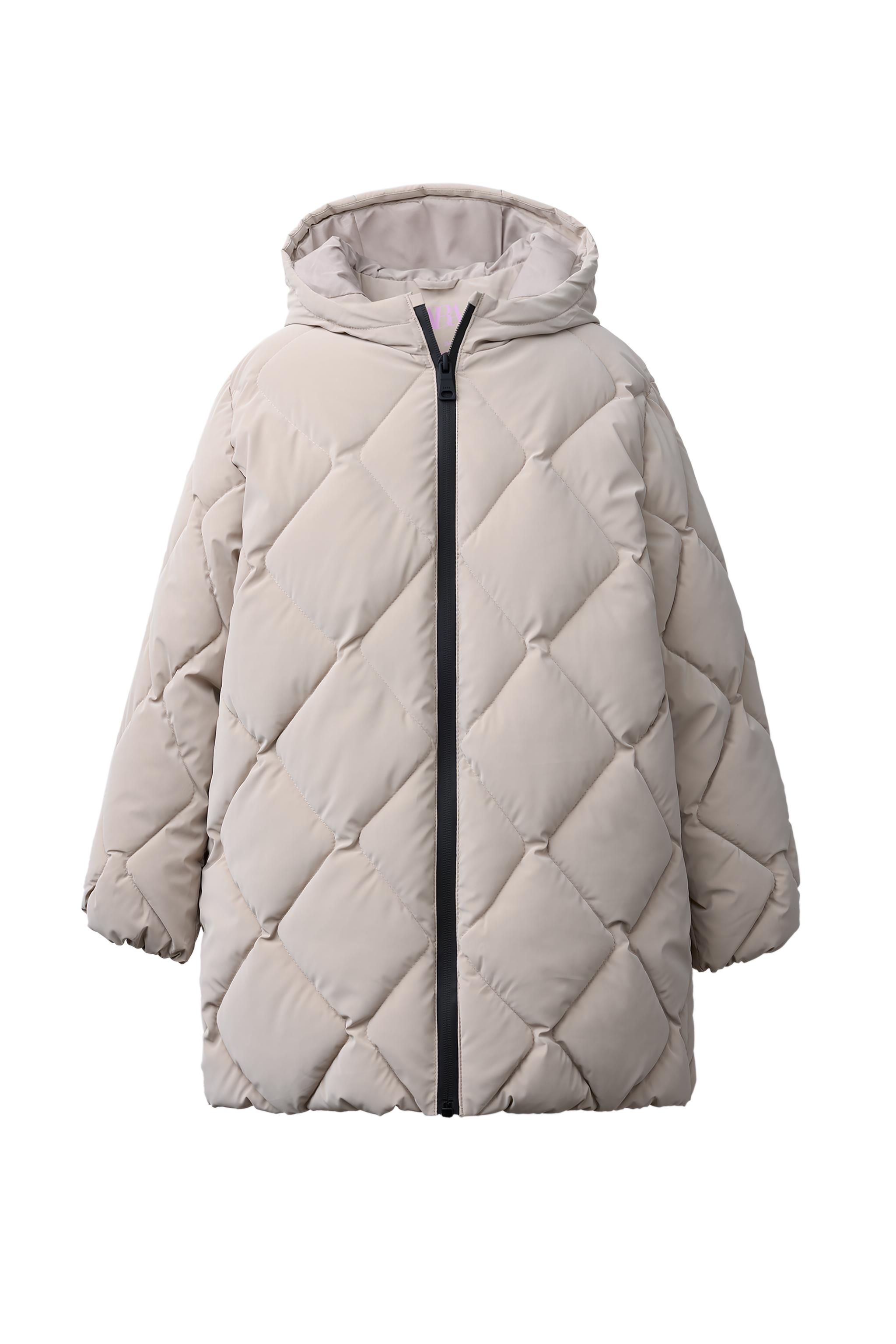LONG RUBBERISED PUFFER COAT - camel | ZARA South Africa