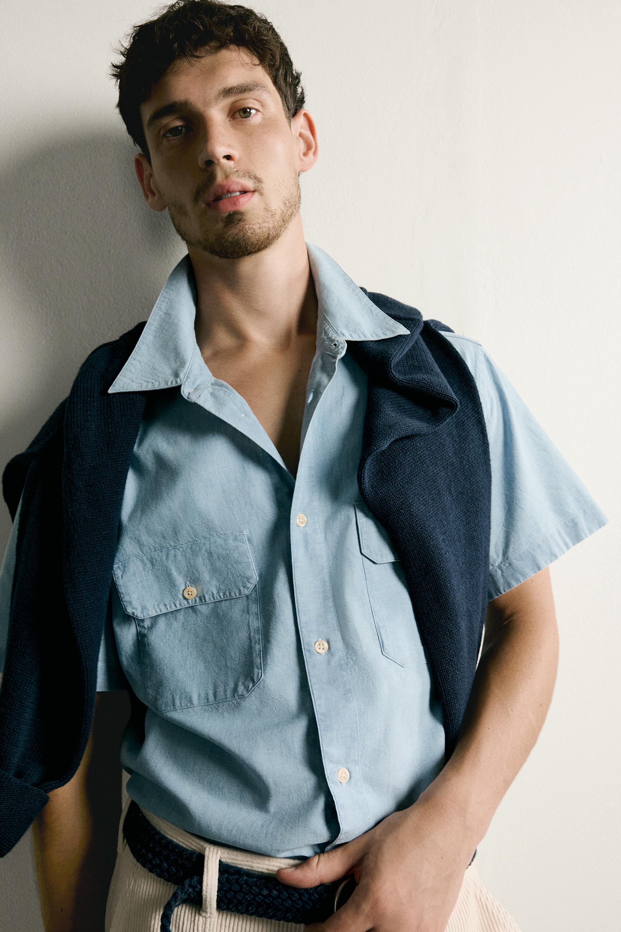 CHAMBRAY POCKET SHIRT