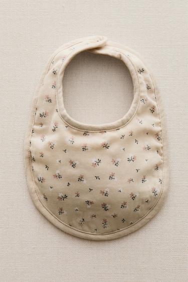 MUSLIN BABY TULIP BIB - Light pink by Zara - Image 6