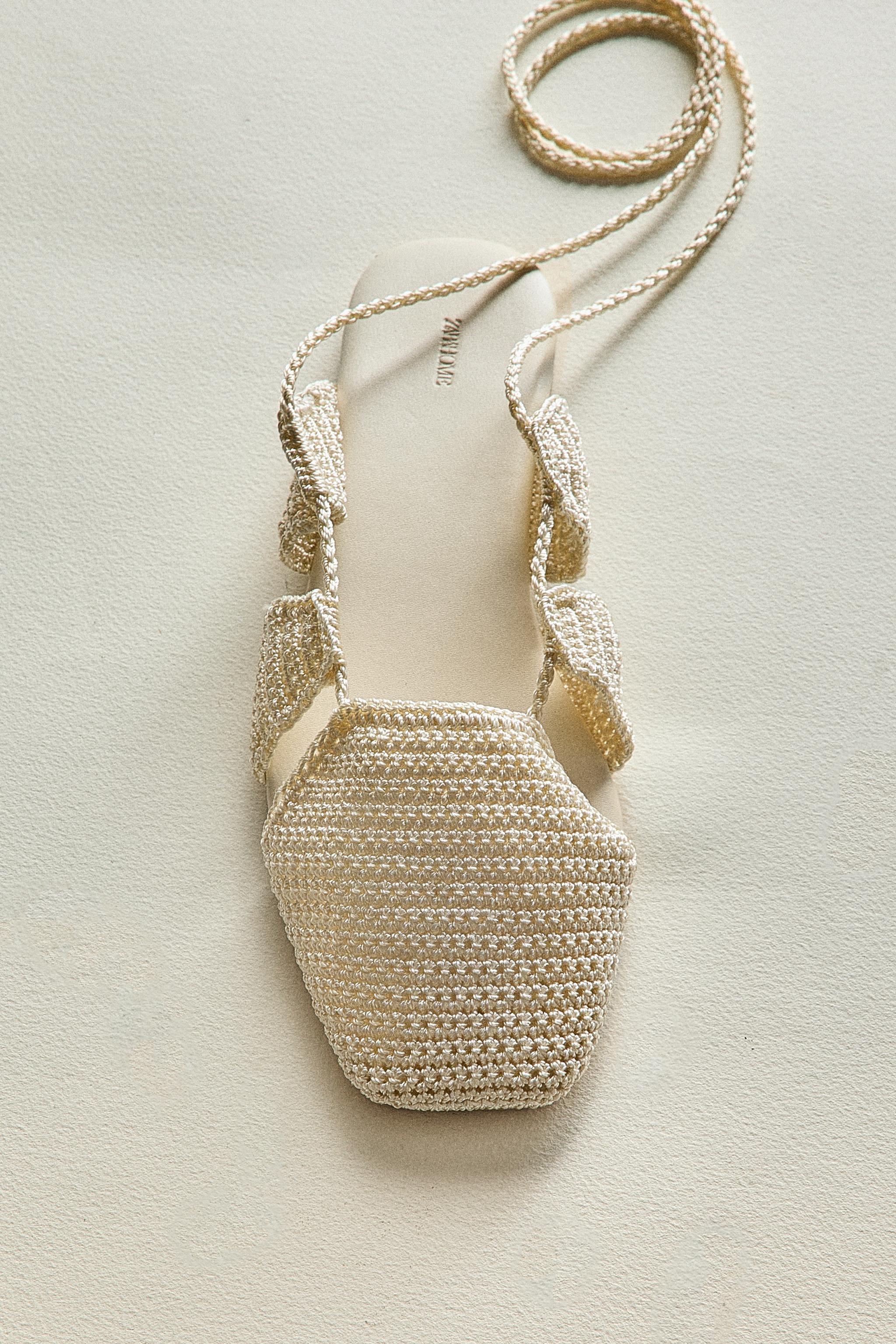 SANDALES CROCHET BRIDES CHEVILLE