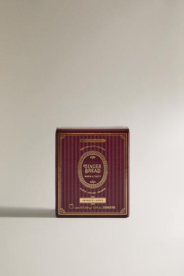 (200 G) BOUGIE PARFUMÉE PAIN D'ÉPICES - Rouge de Zara - Image 4